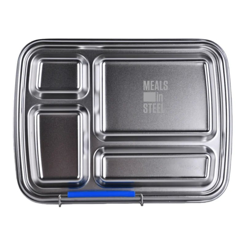 Jumbo Leakproof 4 Compartment Stainless Steel Lunch box – 1040ml - Pre Order 15th Feb