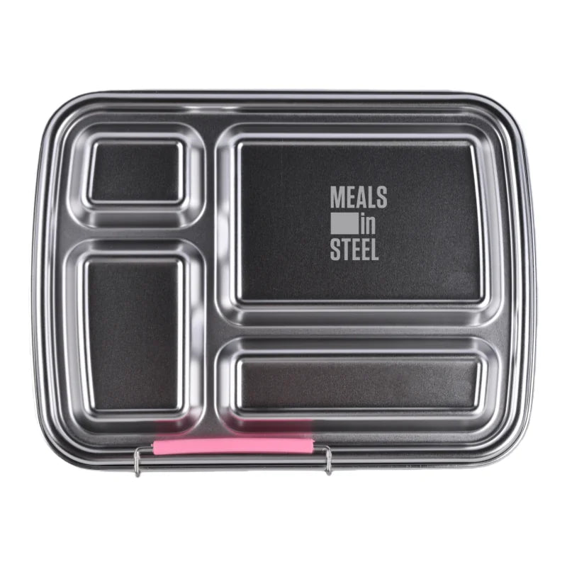 Jumbo Leakproof 4 Compartment Stainless Steel Lunch box – 1040ml - Pre Order 15th Feb