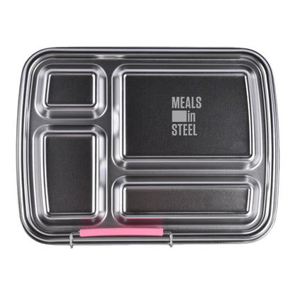 Jumbo Leakproof 4 Compartment Stainless Steel Lunch box – 1040ml - Pre Order 15th Feb