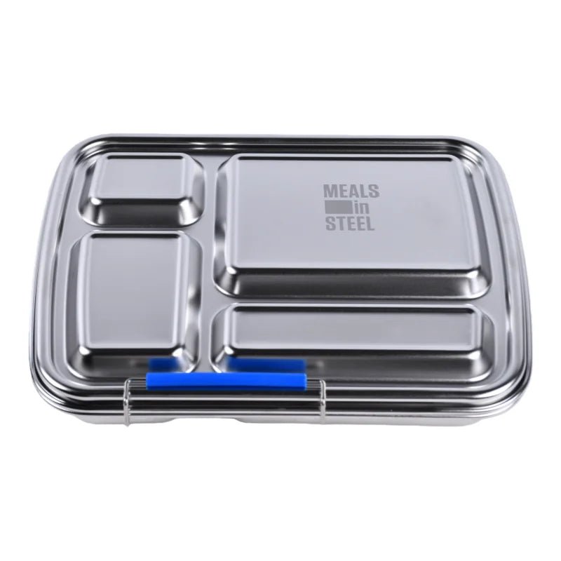 Jumbo Leakproof 4 Compartment Stainless Steel Lunch box – 1040ml - Pre Order 15th Feb
