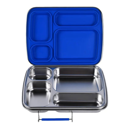 Jumbo Leakproof 4 Compartment Stainless Steel Lunch box – 1040ml - Pre Order 15th Feb