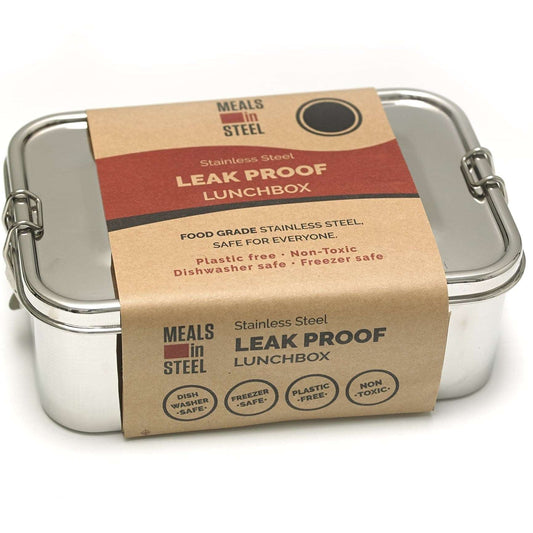 Meals In Steel Large Leakproof Lunchbox - LunchBox Inc.