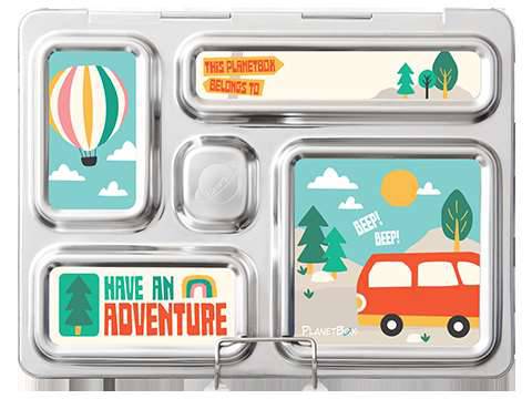 PlanetBox | Rover Stainless Steel Bento Lunchbox