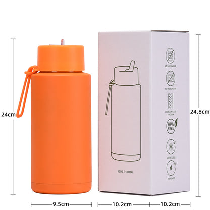 Meals In Steel | Stainless Steel Sipper Drink Bottle - 1000ML