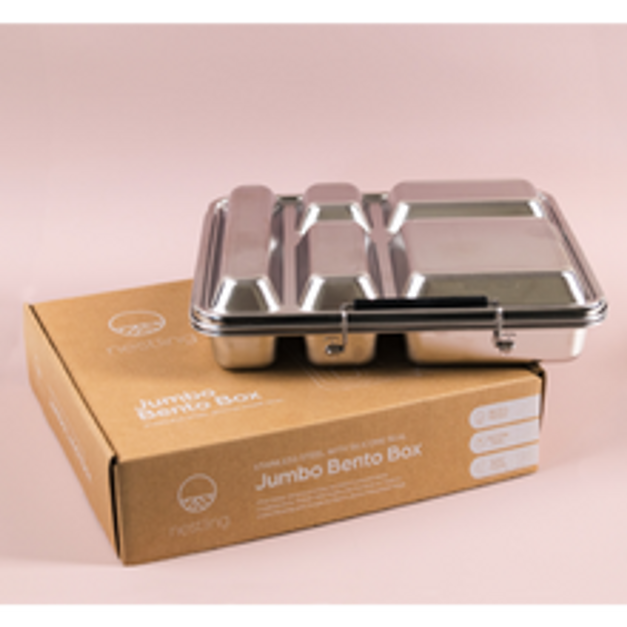 Nestling | Stainless Steel Jumbo Bento Box