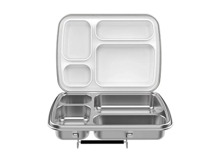 Jumbo Leakproof  Bento Stainless Steel Lunch box – 4 Compartment 1040ml