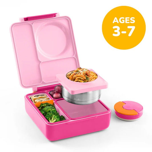 OmieBox insulated bento lunch box for kids with thermos NZ