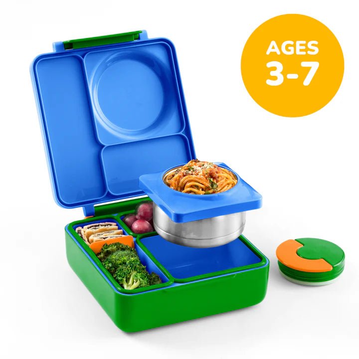 OmieBox insulated bento lunch box for kids with thermos NZ