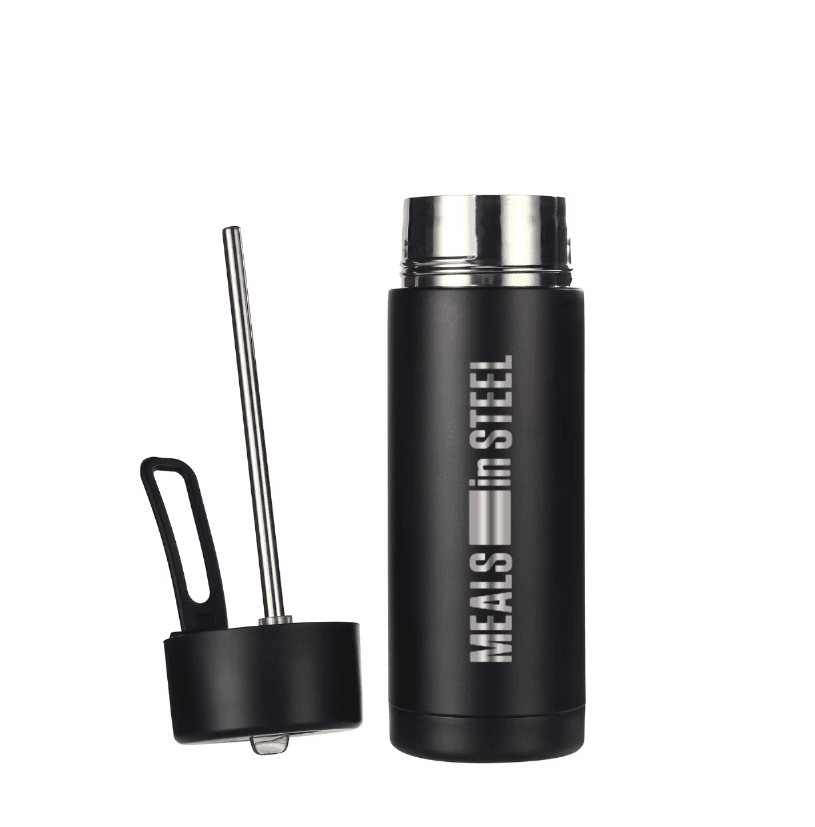 Meals In Steel | Stainless Steel Sipper Drink Bottle - 650ml