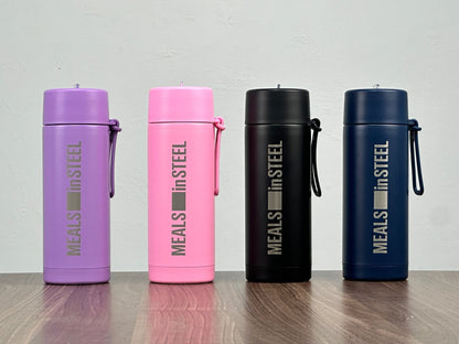 Meals In Steel | Stainless Steel Sipper Drink Bottle - 650ml