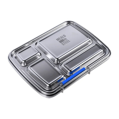 Jumbo Leakproof 4 Compartment Stainless Steel Lunch box – 1040ml - Pre Order 15th Feb