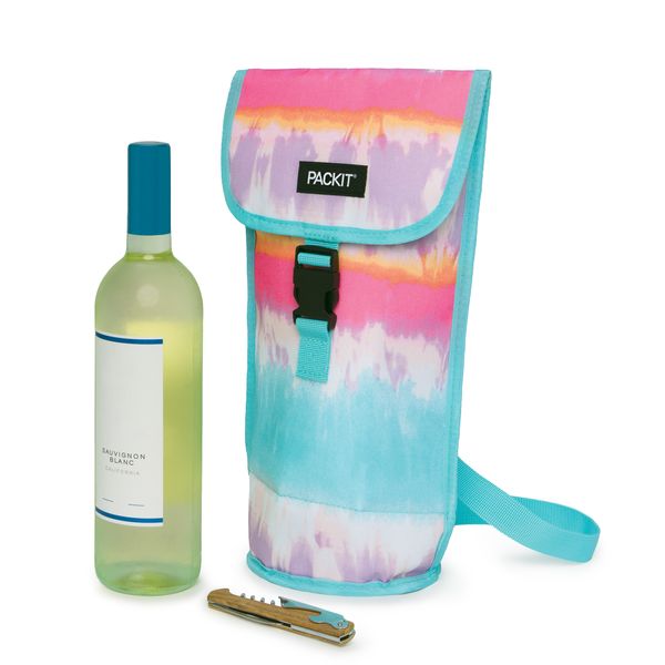 Packit Freezable Napa Wine Bag Tiedye - LunchBox Inc.
