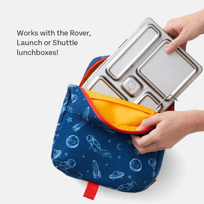Planetbox Lunch Tote Bag - Peach Rainbow - LunchBox Inc.