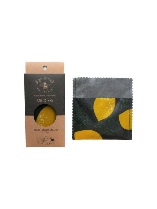 Lily Bee Small Bee Wrap Lemons Midnight