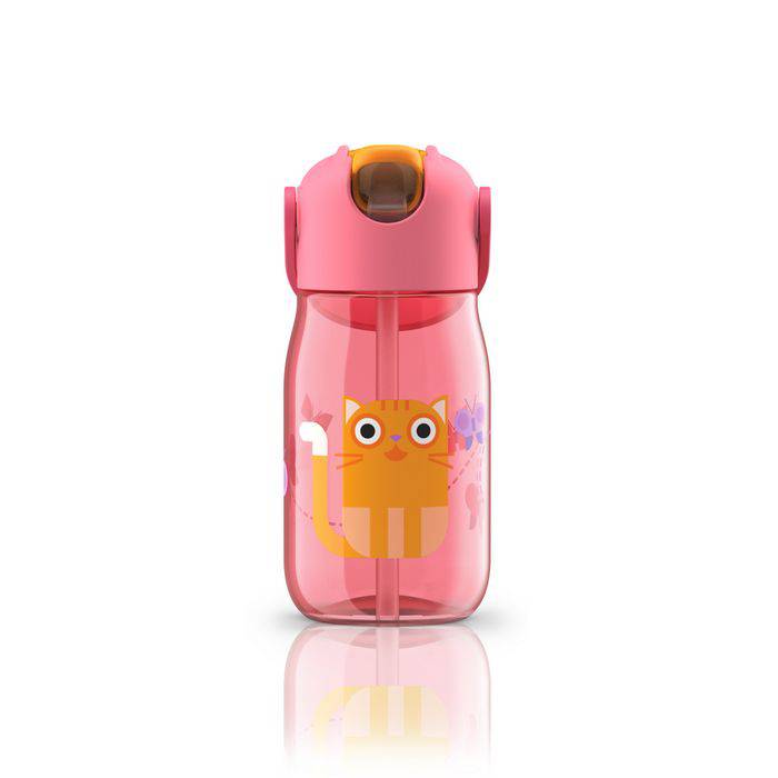 Zoku Kids Straw Bottle 400ml ALL RANGE - LunchBox Inc.