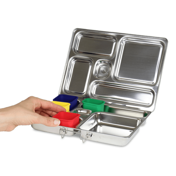 PlanetBox Rover Silicon Pods Flexible Original 4 Pack - LunchBox Inc.