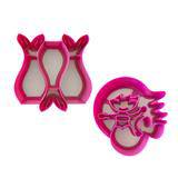 Lunch Punch Sandwich Cutter Shapes - Lunch Punch - Mermaid (set of 2) - LunchBox Inc.