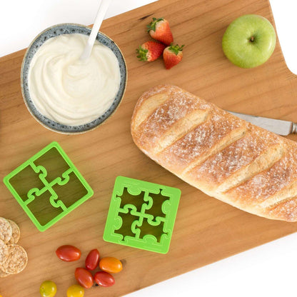 Lunch Punch Sandwich Cutter Shapes - Lunch Punch - Puzzles (set of 2) - LunchBox Inc.