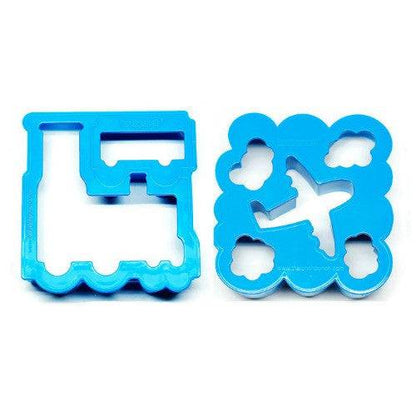Lunch Punch Sandwich Cutter Shapes - Lunch Punch Transit (set of 2) - LunchBox Inc.