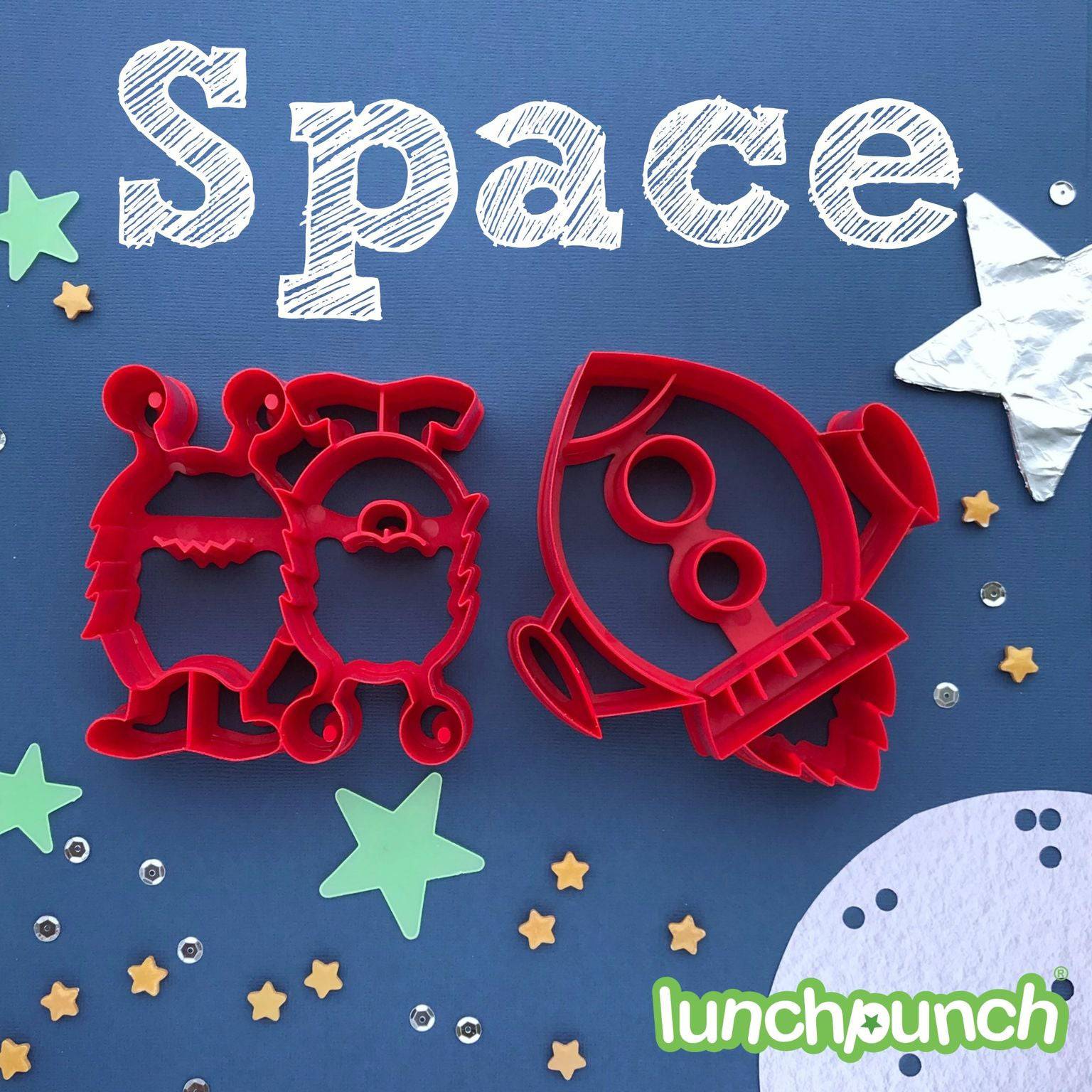 Sandwich Cutter Shapes - Lunch Punch - Space - LunchBox Inc.