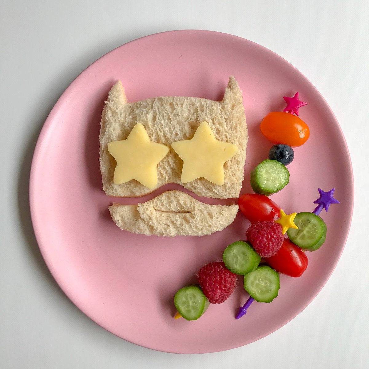 Sandwich Cutter Shapes - Lunch Punch Superhero - LunchBox Inc.