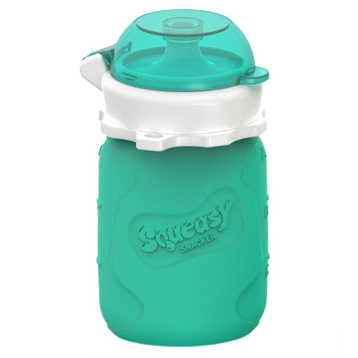 SILICONE SQUEASY SNACKER YOGHURT & DRINK POUCH -104ML -ALL COLOURS - LunchBox Inc.