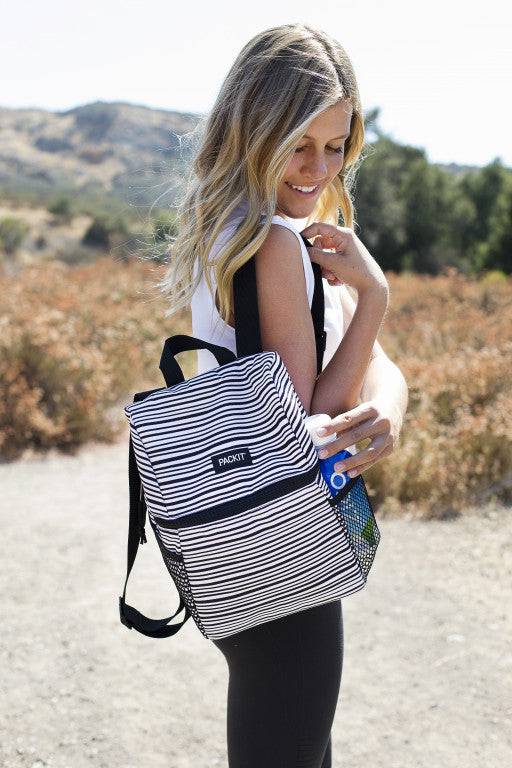 Packit Freezable Lifestyle Backpack Wobbly Stripes