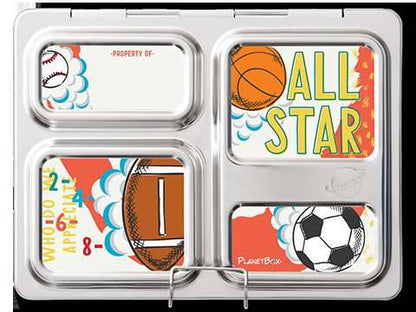 PlanetBox Launch Bento Lunch Box Magnets Only - LunchBox Inc.