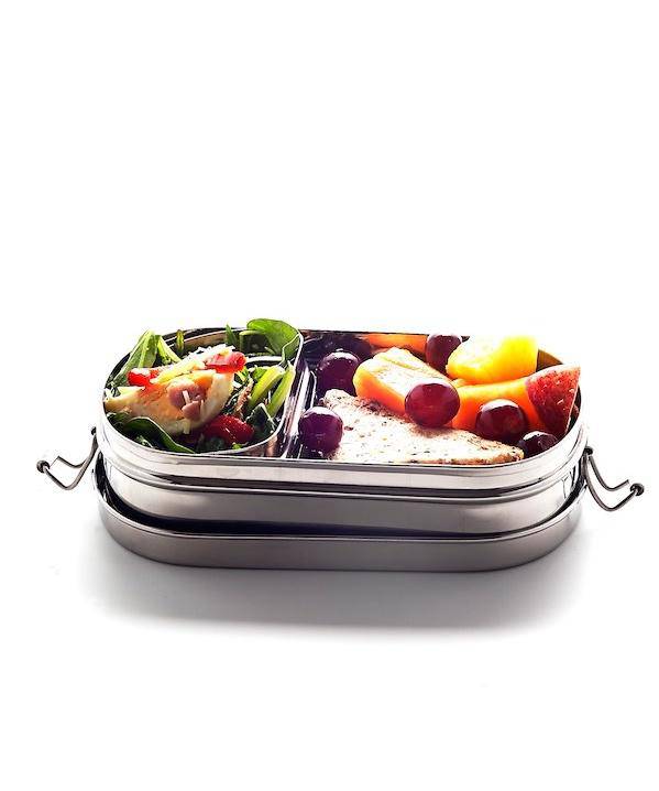 Meals In Steel Lunch Box Oval  Stainless Steel - LunchBox Inc.